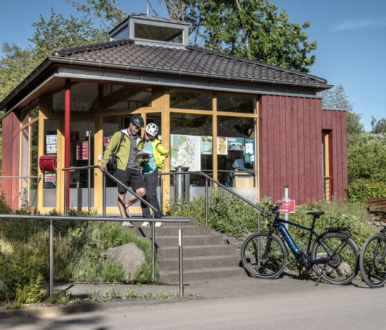 Infopunt Nationaal Park Zerkall, © Dennis Stratmann | Grünmetropole e.V.