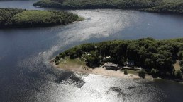 Luftaufnahme des Beach Clubs, © Beach Club Eifel