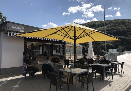 Infopunkt am Kiosk Obermaubach, &copy; Rureifel-Tourismus e.V.