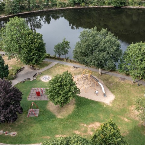 Spielplatz Einruhr am Obersee, &copy; Eifel Tourismus GmbH, Tobias Vollmer
