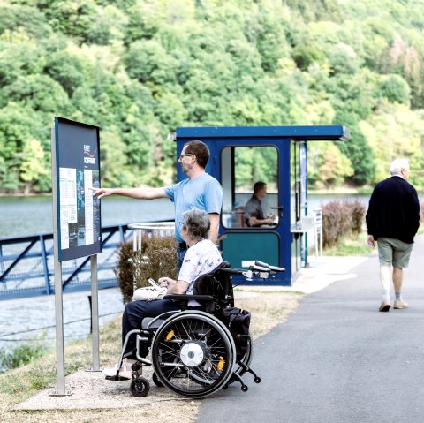 Anlegestelle Einruhr - barrierefrei, &copy; Fotoagentur Wolf, freiheitswerke