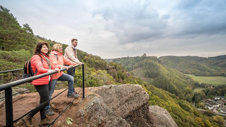 Blick von der Christinenley ins Rurtal