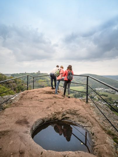 Blick von der Christinenley ins Rurtal