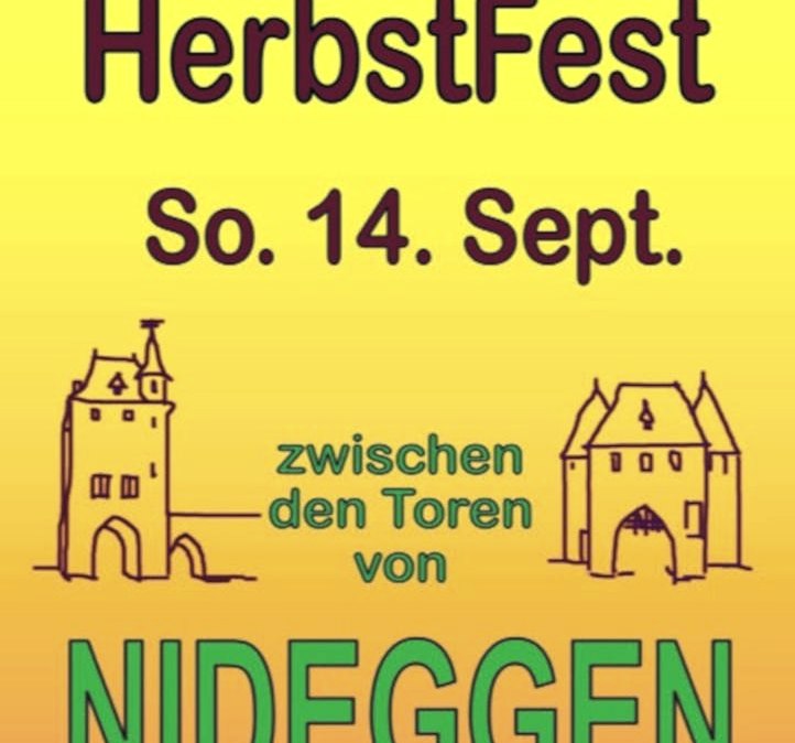 Herfstfestival in Nideggen, © Geschäftsgemeinschaft Nideggen e.V