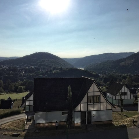 Vue sur le bassin de retenue de Heimbach, © Rureifel-Tourismus e.V.