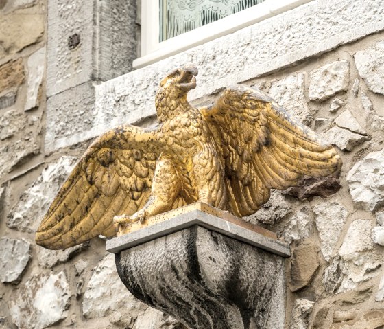 Adler am &auml;ltesten Kupferhof, &copy; Fotos: Dominik Ketz / Stolberg-Touristik