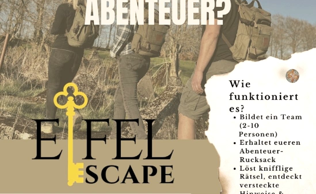 Eifel Escape, &copy; Louisa Schmitz & Corinna Schlagloth Freundschaftswerk Gbr