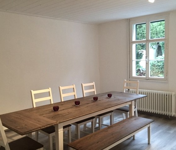 Ferienhaus Maison Rivi&eacute;re Esszimmer