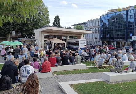 großer Andrang beim Feierabendmarkt, © Gemeinde Kreuzau