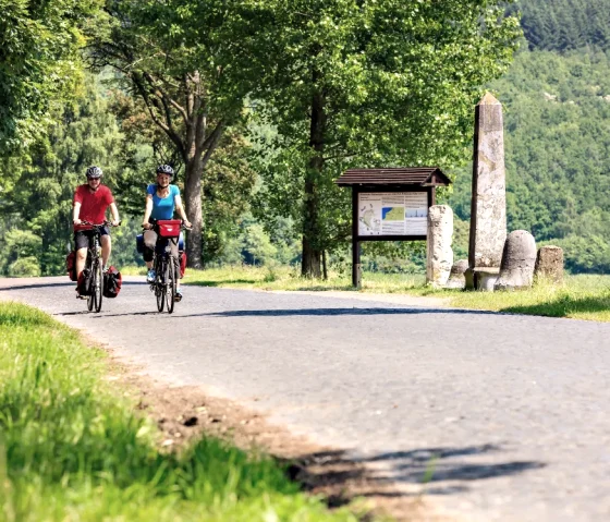 Radfahrer Via Belgica, &copy; Unbekannt