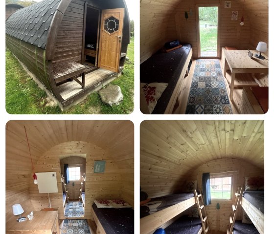 Im Fass &uuml;bernachten, &copy; Camp Hammer