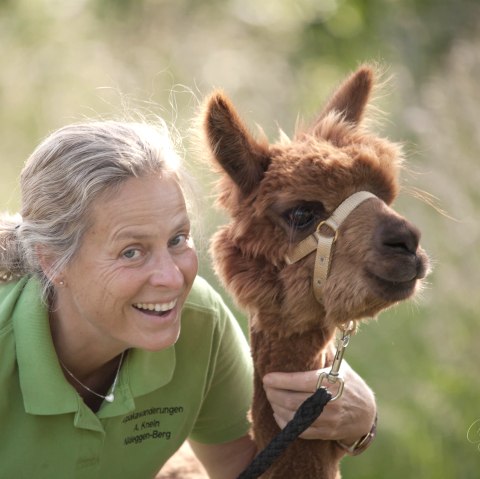 Alpaca's maken gelukkig, © Anne Knein