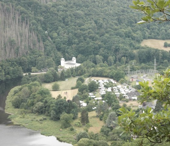 Aussicht auf das Jugendstilkraftwerk, © Eifel heimisch