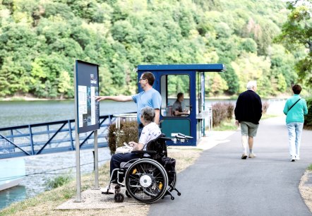 Anlegestelle Einruhr - barrierefrei, &copy; Fotoagentur Wolf, freiheitswerke