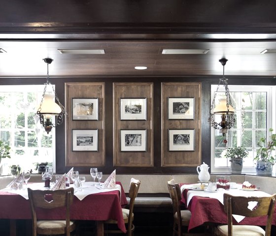 Uitzicht in het restaurant, © Restaurant Talschenke