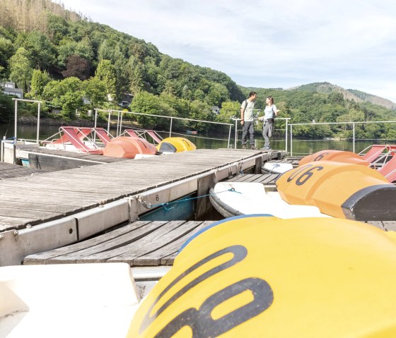 Tretbootverleih Staubecken Heimbach, &copy; Eifel-Tourismus GmbH, AR, shapefruit AG