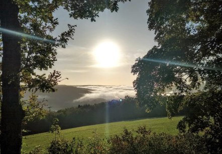Eifel-Blick Jugendherberge Herbstnebel, &copy; Rursee-Touristik GmbH