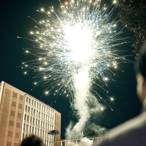 Feuerwerk_D&uuml;ren leuchtet, &copy; Jan Drexler