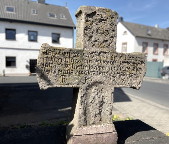 Crossroads opposite the church