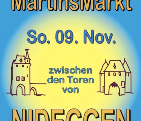 MartinsMarkt in Nideggen, © Geschäftsgemeinschaft Nideggen e.V.