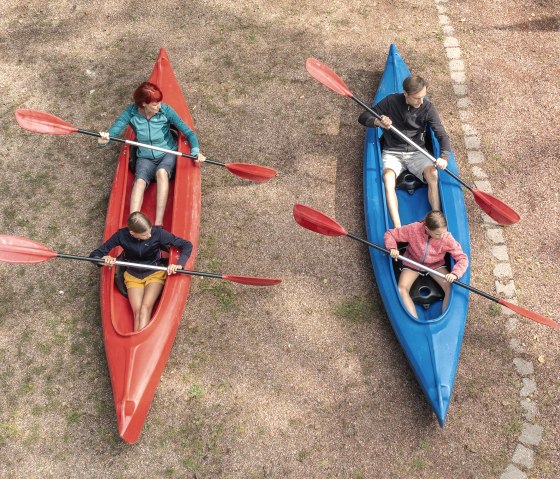 Initiation au canoë, © Eifel Tourismus GmbH_Tobias Vollme