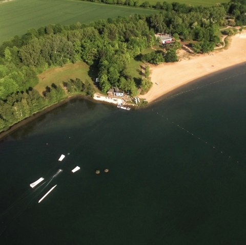 Badesee D&uuml;ren - Luftbild