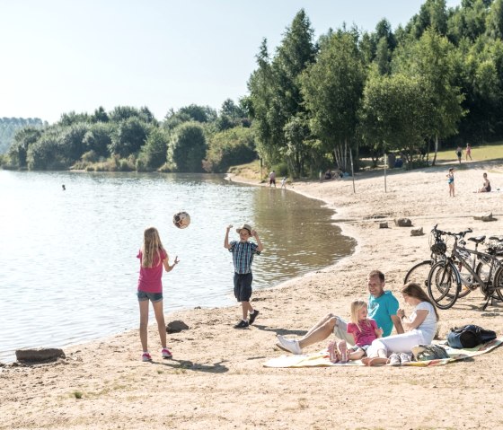 Familie-uitje naar Blaustein Lake, © StädteRegion Aachen