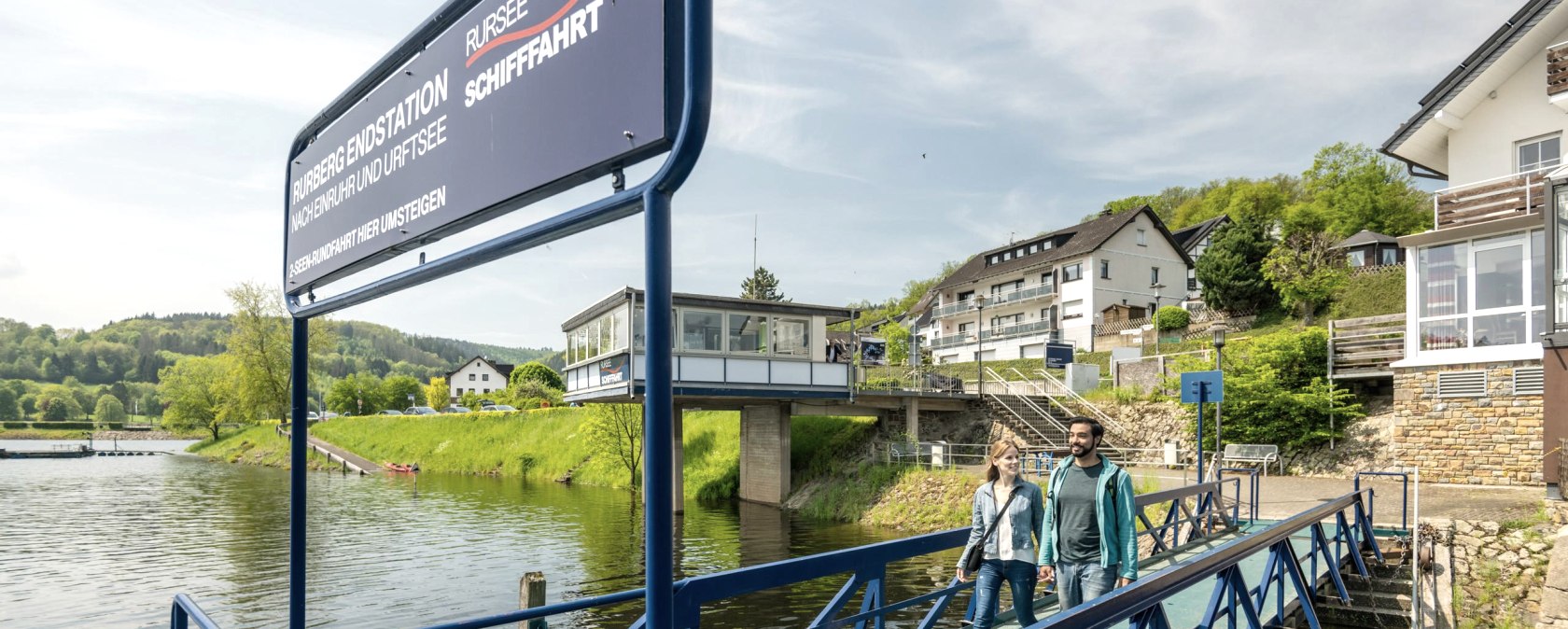 Anlegestelle in Rurberg, &copy; Eifel-Tourismus GmbH, Dominik Ketz