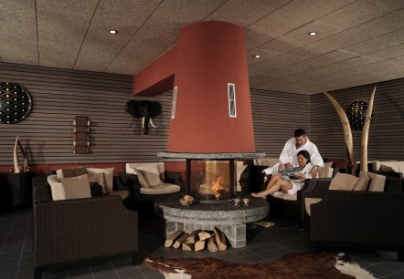 Entspannen in der Kaminlounge, © Monte Mare