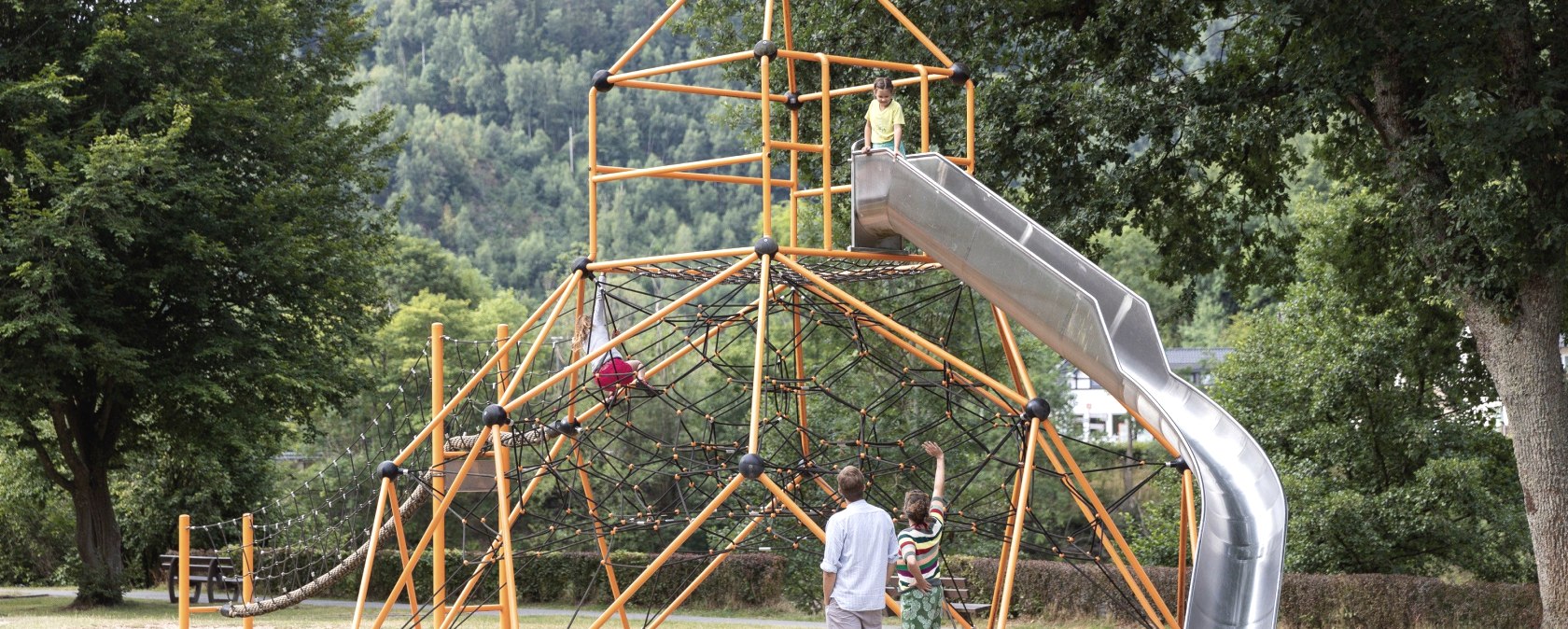 Einruhr speeltuin klimpiramide, &copy; Eifel Tourismust GmbH, Tobias Vollmer