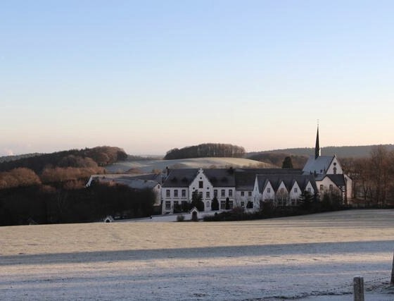Kloster im Winter