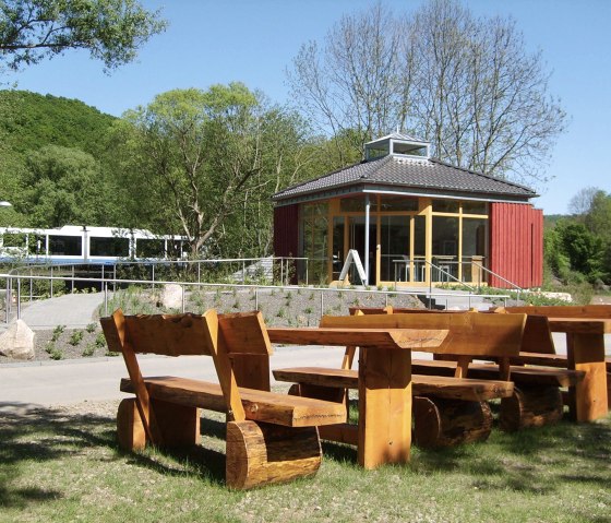 Le point d'information du parc national Zerkall