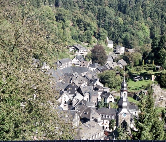 Blick auf die Altstadt Monschau