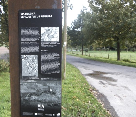 Informationsstele, &copy; Erlebnisraum R&ouml;merstra&szlig;e