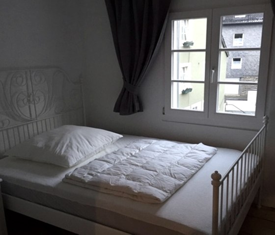 Ferienhaus Maison Rivi&eacute;re Schlafzimmer