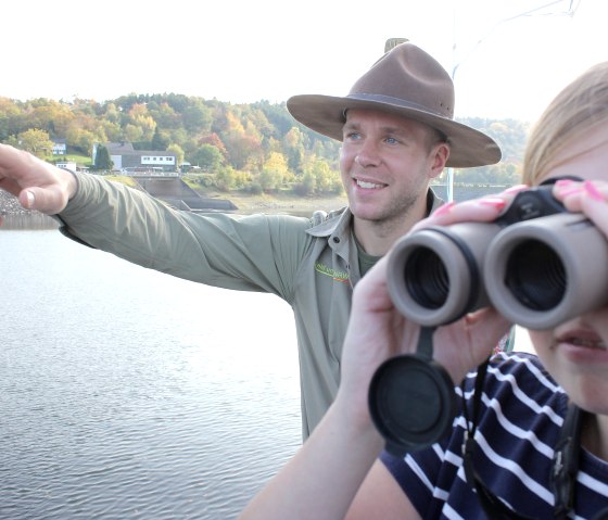 Ranger-Schiffstour, &copy; Nationalpark Eifel
