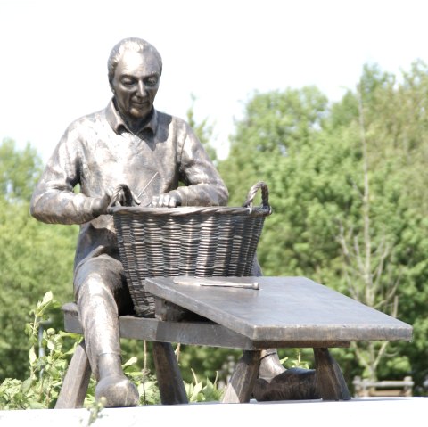 Korbmacher in H&uuml;ckelhoven, &copy; Klaus Gehlen