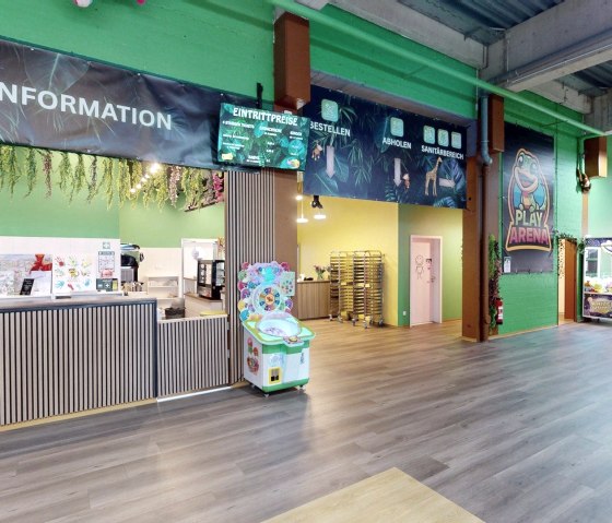 Playarena D&uuml;ren Empfang, &copy; Playarena D&uuml;ren GmbH