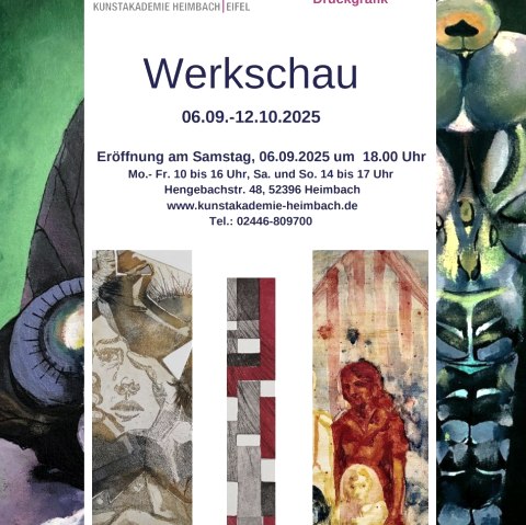 Werkschau, © Intern. Kunstakademie