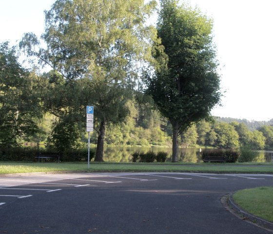 Wanderparkplatz J&auml;gersweiler Stra&szlig;e Einruhr, &copy; Rursee-Touristik GmbH