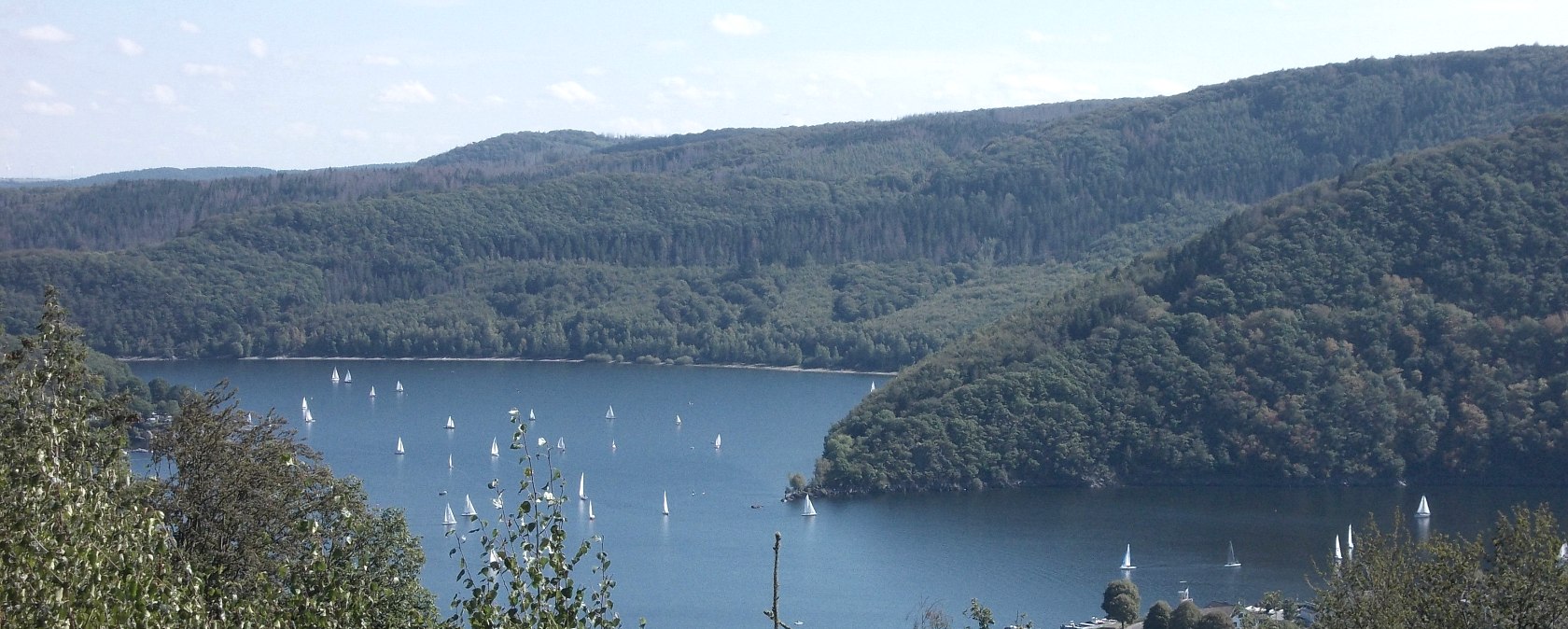 Ausblick auf den Rursee, &copy; Eifel heimisch