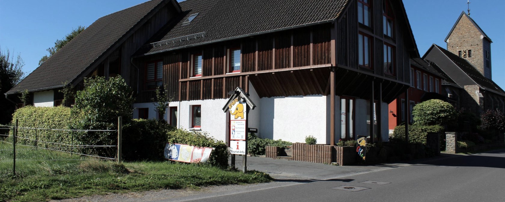 Der Infopunkt im BABALU in Vossenack, &copy; Rureifel-Tourismus e.V.