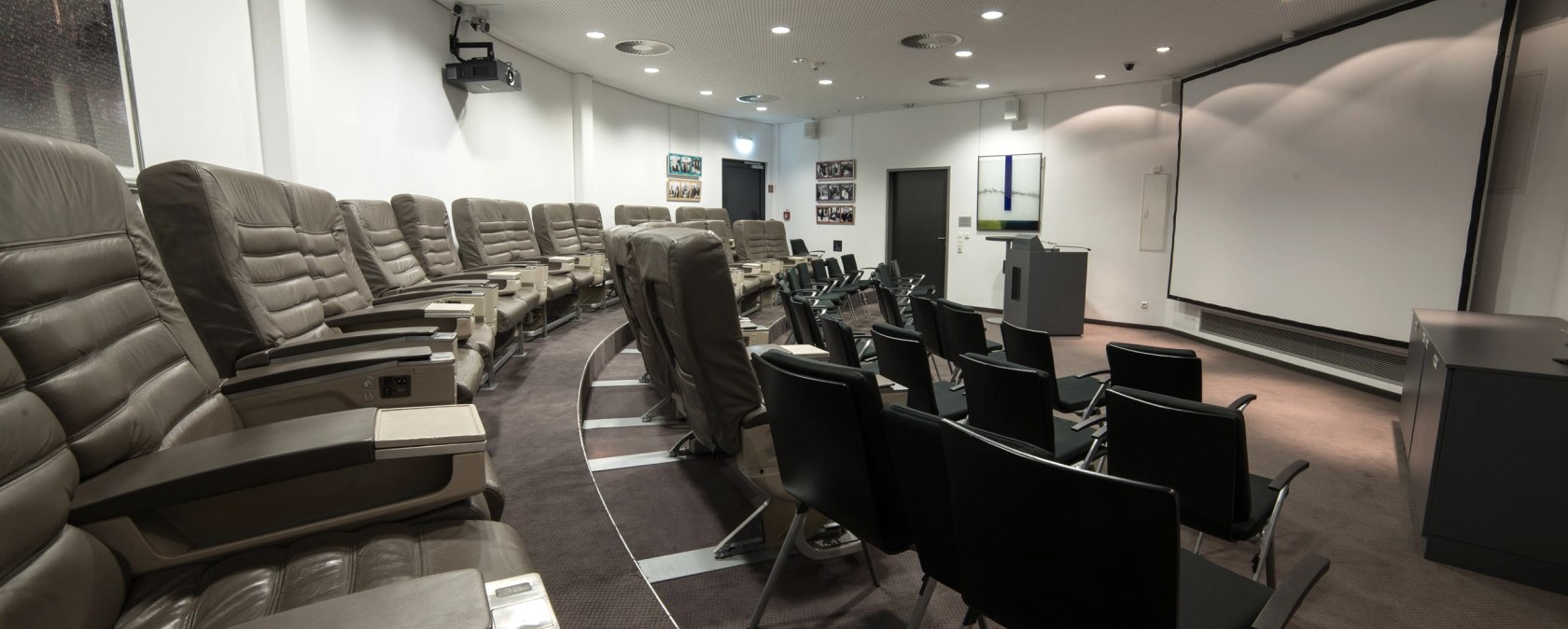 Raum f&uuml;r Kinovorf&uuml;hrungen, &copy; Druckereimuseum Weiss