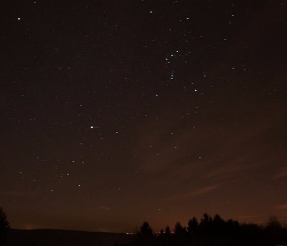 Orion, der  J&auml;ger am Winterhimmel, &copy; seeblick-eifel.de