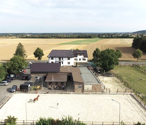 Stammhaus von oben, &copy; Rotes Einhorn