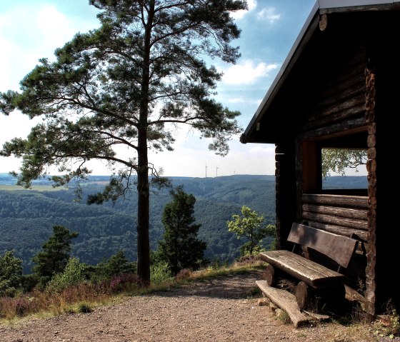 Sch&uuml;tzh&uuml;tte auf dem Kuhkopf, &copy; Rureifel-Tourismus e.V.