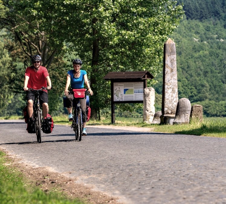 Radfahrer Via Belgica, &copy; Unbekannt