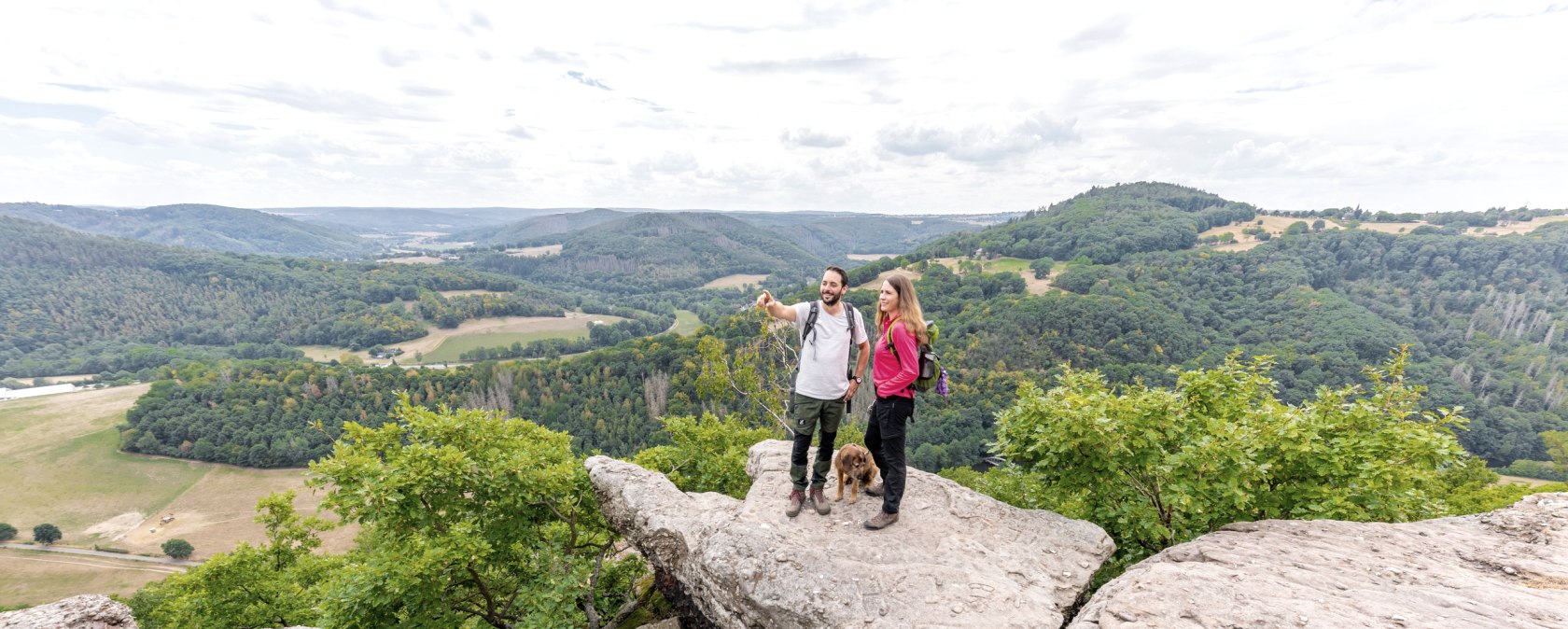 Vue impressionnante depuis l'Eugenienstein, © Eifel Tourismus GmbH, AR-shapefruit AG