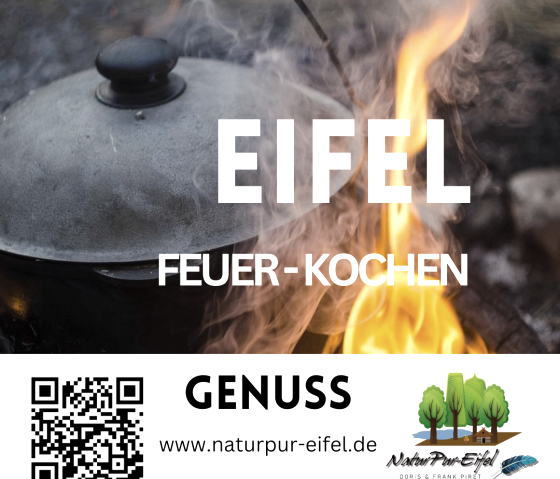 Natur Pur - Feuer-Kochen, &copy; Natur Pur - Eifel