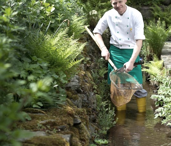 Frisch gefangen!, &copy; Restaurant Talschenke